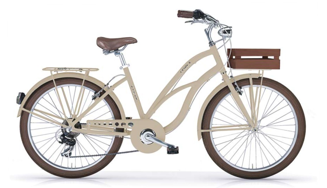 Cruiser polkupyörä MBM Maui M128D (160-180 cm pitkälle)